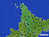 道北のアメダス実況(積雪深)(2019年01月13日)