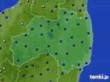 福島県のアメダス実況(日照時間)(2019年01月15日)