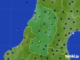 2019年01月15日の山形県のアメダス(日照時間)