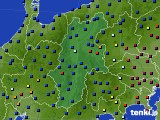 長野県のアメダス実況(日照時間)(2019年01月20日)