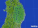 岩手県のアメダス実況(気温)(2019年01月20日)