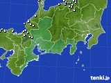 東海地方のアメダス実況(降水量)(2019年01月21日)