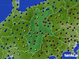 長野県のアメダス実況(日照時間)(2019年01月21日)