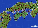 2019年01月23日の四国地方のアメダス(日照時間)