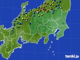 2019年01月26日の関東・甲信地方のアメダス(積雪深)