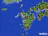 九州地方のアメダス実況(日照時間)(2019年01月26日)