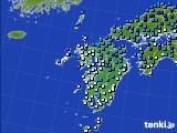 九州地方のアメダス実況(気温)(2019年01月26日)