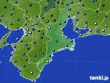 三重県のアメダス実況(気温)(2019年01月26日)