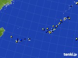 沖縄地方のアメダス実況(風向・風速)(2019年01月26日)