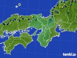 近畿地方のアメダス実況(積雪深)(2019年01月27日)