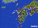 2019年01月27日の九州地方のアメダス(日照時間)