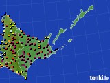 2019年01月27日の道東のアメダス(日照時間)