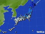 アメダス実況(気温)(2019年01月27日)