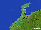 石川県のアメダス実況(日照時間)(2019年01月29日)