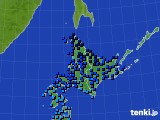 2019年01月29日の北海道地方のアメダス(気温)
