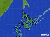 北海道地方のアメダス実況(気温)(2019年01月29日)