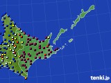 道東のアメダス実況(日照時間)(2019年01月30日)