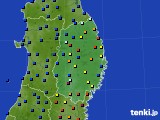 岩手県のアメダス実況(日照時間)(2019年01月31日)