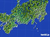 2019年02月01日の東海地方のアメダス(気温)