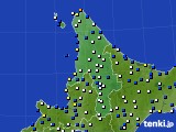 道北のアメダス実況(風向・風速)(2019年02月01日)