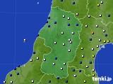 山形県のアメダス実況(風向・風速)(2019年02月01日)