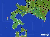 2019年02月02日の道南のアメダス(日照時間)