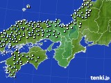 2019年02月03日の近畿地方のアメダス(降水量)