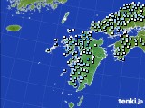 九州地方のアメダス実況(降水量)(2019年02月03日)