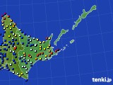 道東のアメダス実況(日照時間)(2019年02月03日)