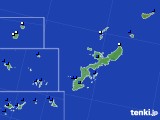 沖縄県のアメダス実況(風向・風速)(2019年02月03日)