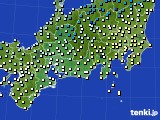 東海地方のアメダス実況(気温)(2019年02月04日)