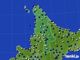 2019年02月04日の道北のアメダス(風向・風速)