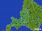 道央のアメダス実況(風向・風速)(2019年02月04日)