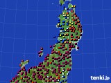 2019年02月05日の東北地方のアメダス(日照時間)