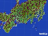 東海地方のアメダス実況(日照時間)(2019年02月05日)