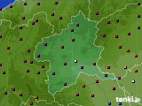 群馬県のアメダス実況(日照時間)(2019年02月05日)