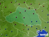 埼玉県のアメダス実況(日照時間)(2019年02月05日)