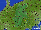 長野県のアメダス実況(日照時間)(2019年02月05日)