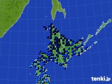 北海道地方のアメダス実況(気温)(2019年02月05日)