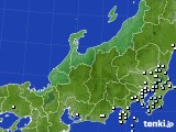 北陸地方のアメダス実況(降水量)(2019年02月06日)