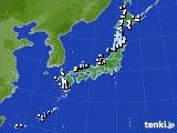 アメダス実況(降水量)(2019年02月07日)