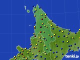 道北のアメダス実況(積雪深)(2019年02月07日)