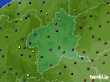 群馬県のアメダス実況(日照時間)(2019年02月07日)