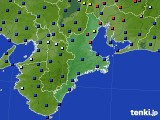 2019年02月08日の三重県のアメダス(日照時間)