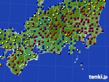 2019年02月10日の東海地方のアメダス(日照時間)