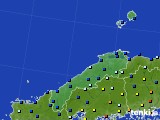 島根県のアメダス実況(日照時間)(2019年02月10日)