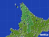 道北のアメダス実況(風向・風速)(2019年02月10日)