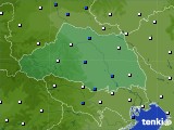 埼玉県のアメダス実況(風向・風速)(2019年02月10日)