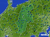 長野県のアメダス実況(気温)(2019年02月11日)