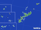 沖縄県のアメダス実況(降水量)(2019年02月14日)